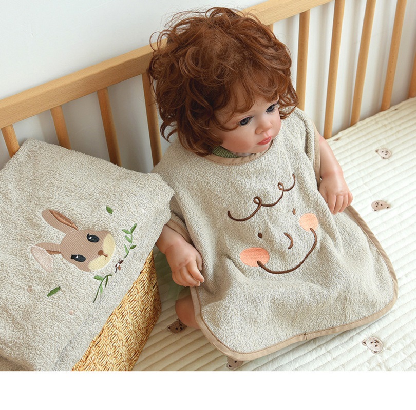 Home Textiles Face Towel - Children's Washcloth Wash Face Bib Towel