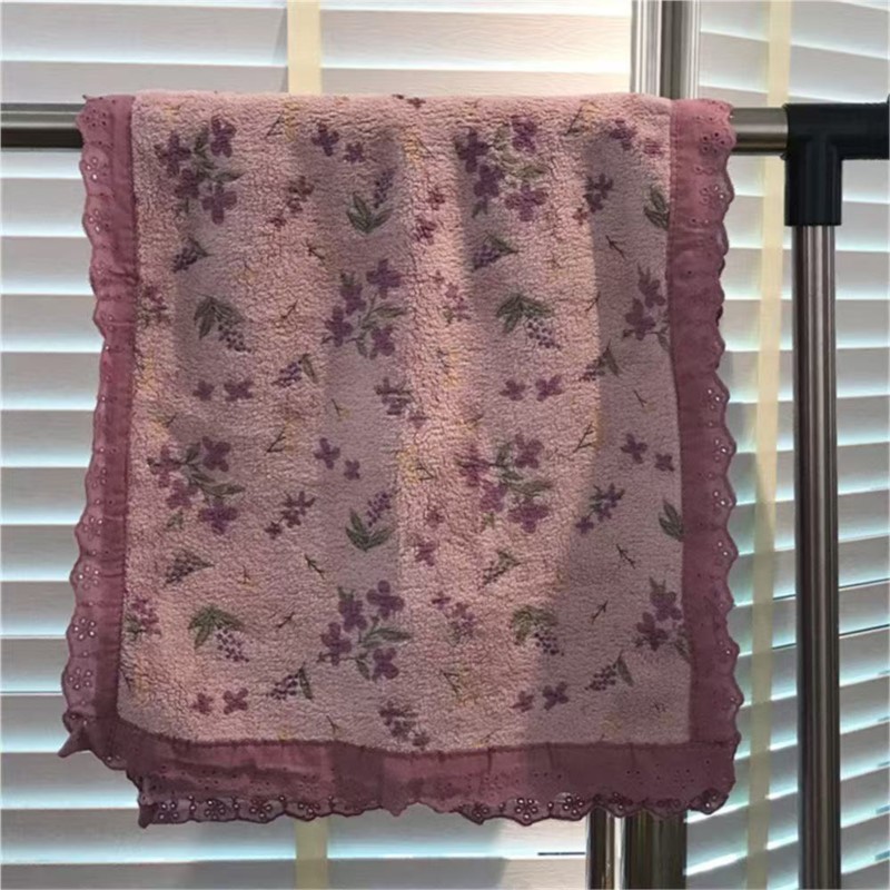 Couple Style Towel With Lace F - огляд і ціна Home Textiles Face Towel