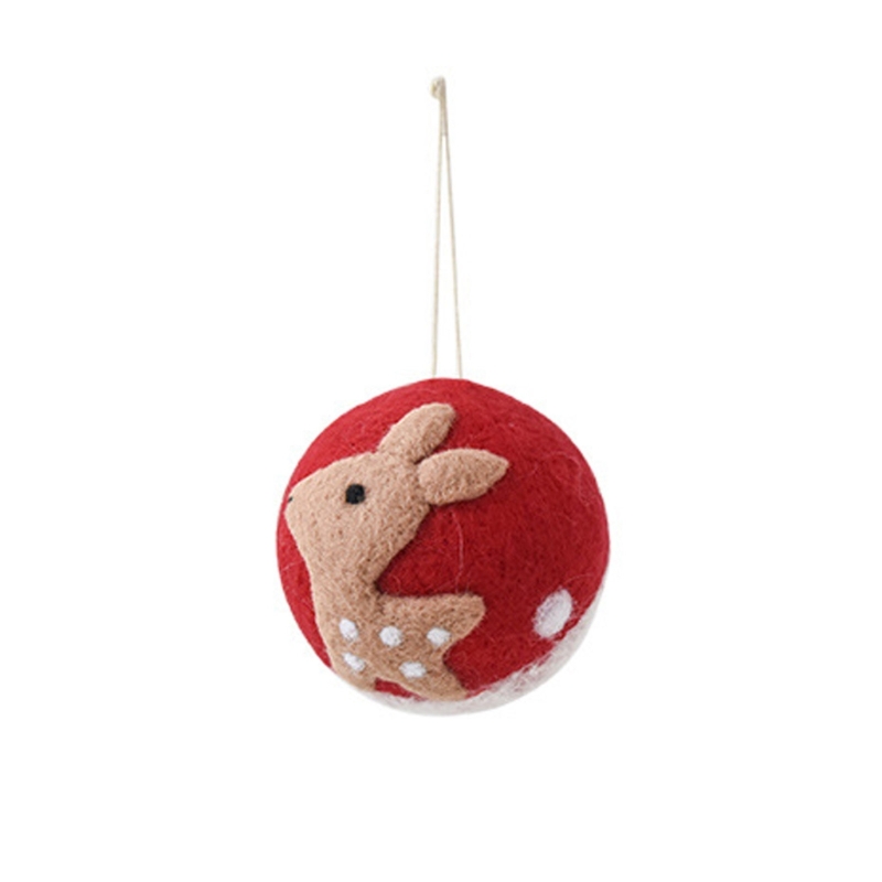 Soft Felt Ball Christmas Hangi - огляд і ціна Home Textiles Sale