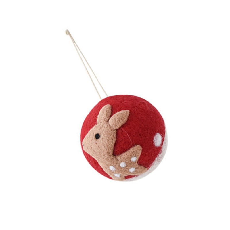Soft Felt Ball Christmas Hangi - огляд і ціна Home Textiles Sale