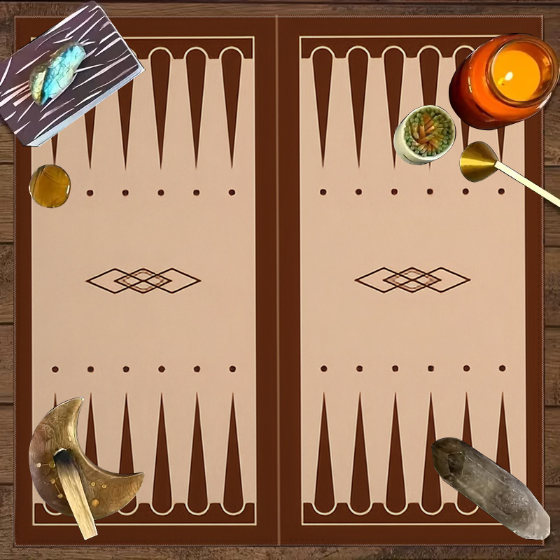 1pc Brown Backgammon Board Pri - огляд і ціна Home Textiles & Decorations